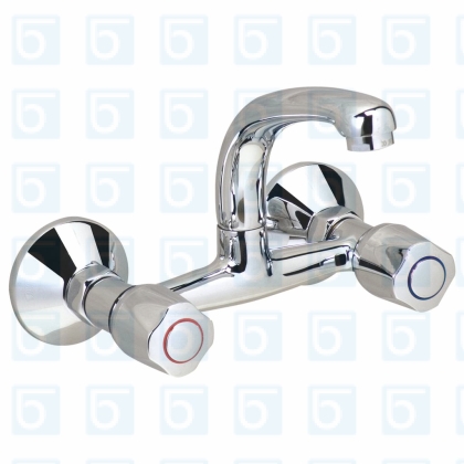 Смесител стенен за умивалник Iskar B1391AA