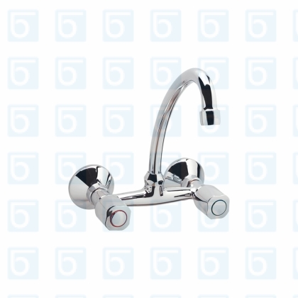 Смесител стенен за умивалник Iskar B1390AA