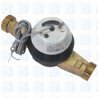 Импулсен водомер за студена вода Apator Powogaz 11/4" 10 m³/h JS 10 NKP MASTER+ (DN32)