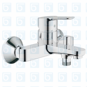 Смесител едноръкохватков BauEdge за душ/вана GROHE BauEdge 23334000