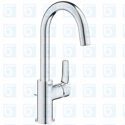 Висок смесител за мивка Grohe Eurosmart, с изпразнител 23537003