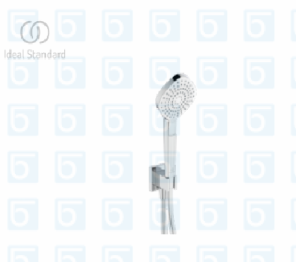  Многофункционален ръчен душ 115x251 mm Финиш Хром