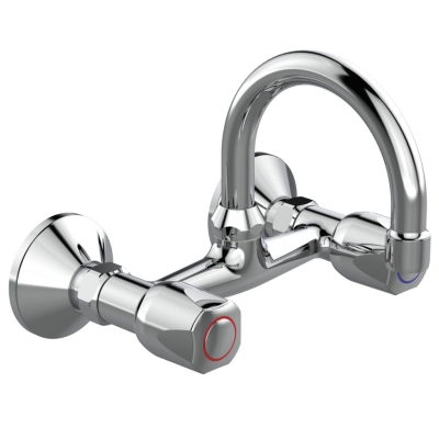 Смесител стенен за умивалник Iskar B1392AA