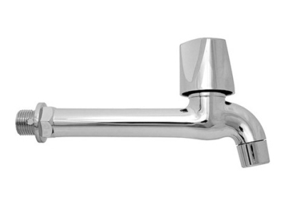 Кран канелка с аератор размер 1/2" ABS дължина 15см. 