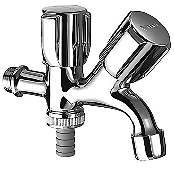 Канелка с щуцер и допълнителен извод 3/4" SCHELL COMFORT