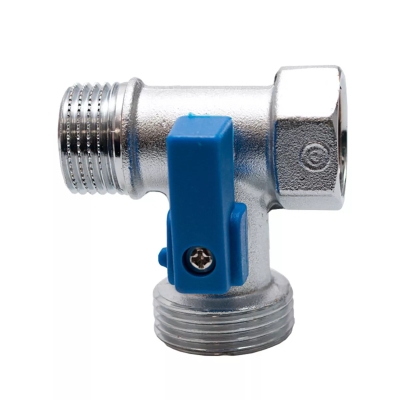 Трипътен кран сферичен усилен 1/2"х1/2"х3/4" Fornara