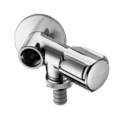 Спирателен ъглов кран 1/2" с щуцер за пералня/миялна 3/4" SCHELL COMFORT 