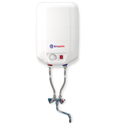 Бойлер 10л 1.5 kW, монтаж над мивка, с батерия 72325NMB